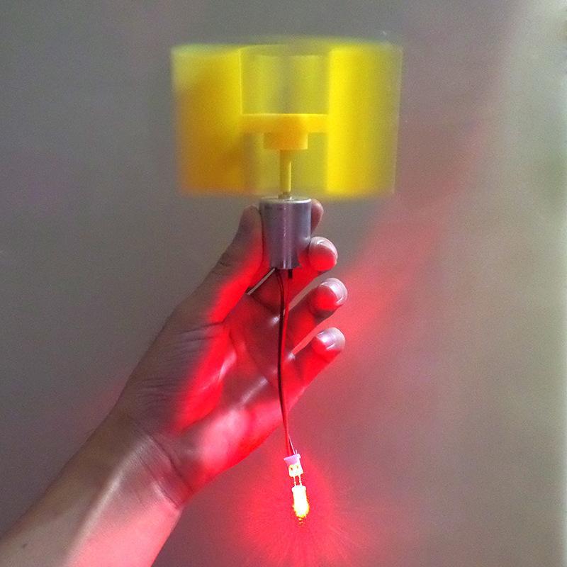 Mini Wind Turbine Vertical - DIY Mini Vertikale Windturbinen-Generator-Set, leicht startender