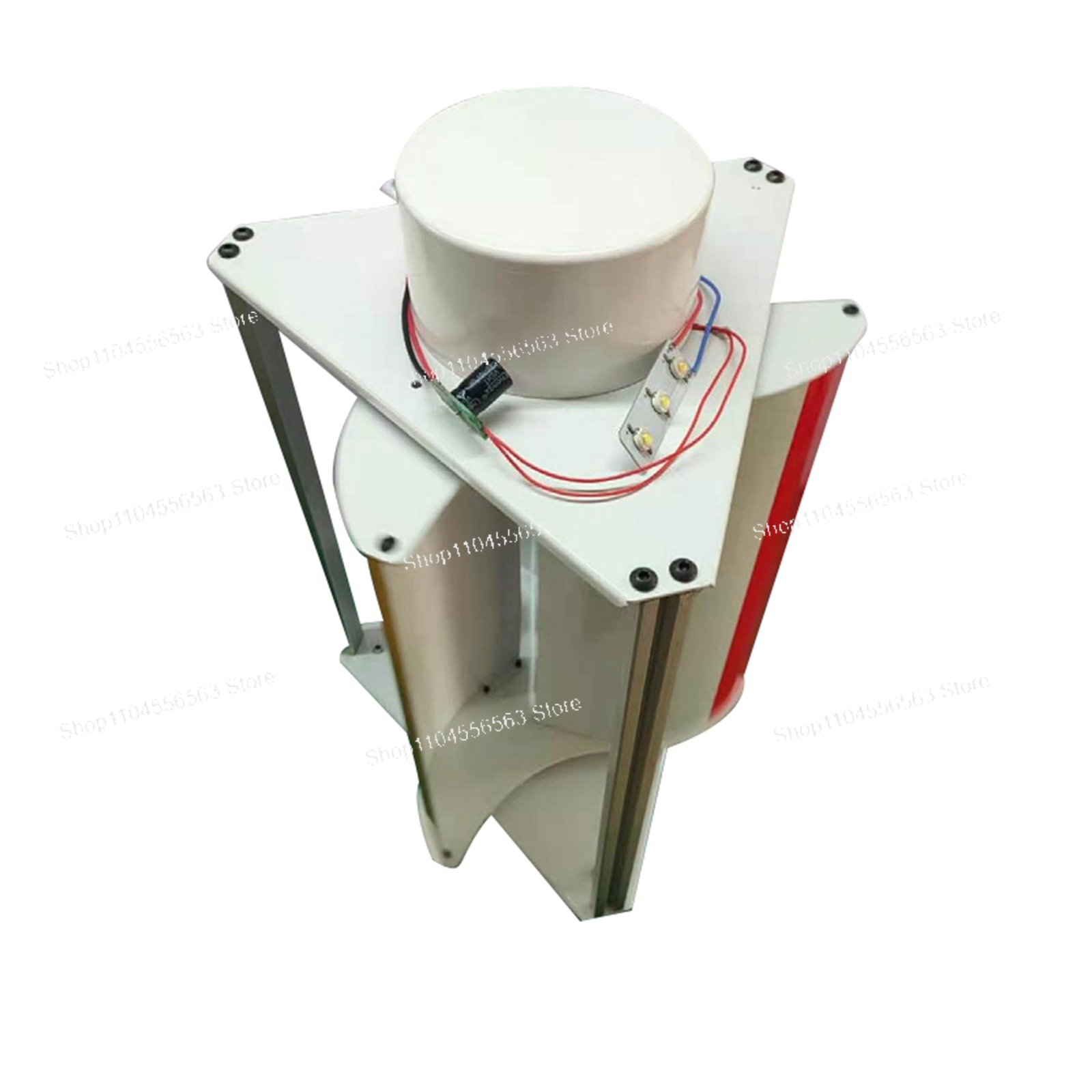 Mini Wind Turbine Vertical - Effiziente Mini-Windkraftanlage mit vertikaler Achse, 100