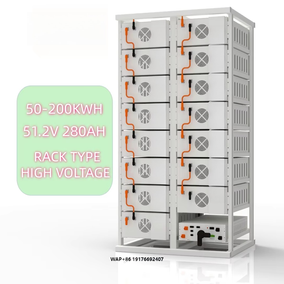 Energy Storage Rack - Hochspannungs-Batterie-Power-Rack 51,2V 100Ah 280Ah 15kWh 20kWh