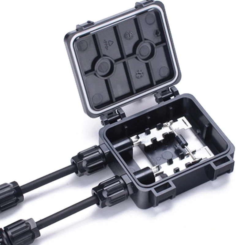 Waterproof Junction Box Solar - Wasserdichte Solar-Anschlussdose für Photovoltaik-Panel Stromerzeugungskomponenten Verdrahtungsgehäuse