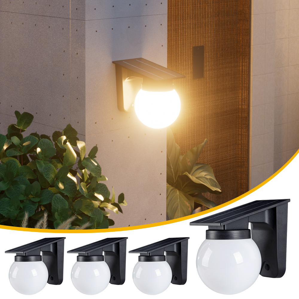 Waterproof Junction Box Solar - Solar-Kugel-Wandleuchten für den Außenbereich, IP65, wasserdicht,