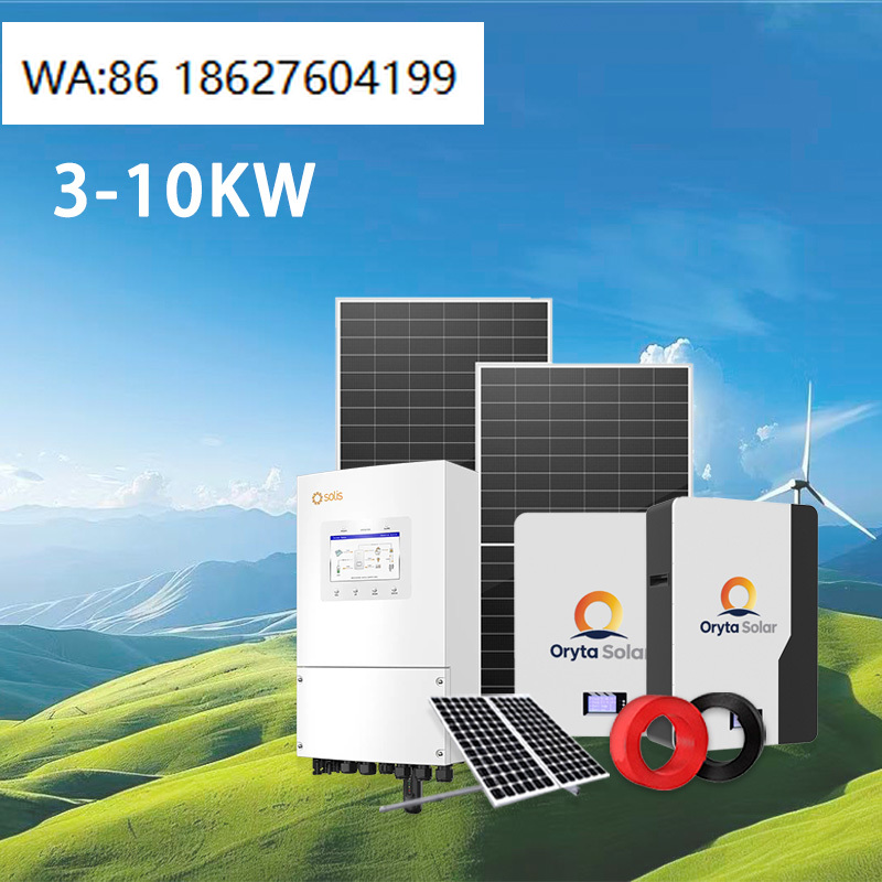 Off Grid Solar Kit - 3KW-10KW Komplettes Netzunabhängiges Hybrid-Solarsystem Solarmodul Wechselrichter