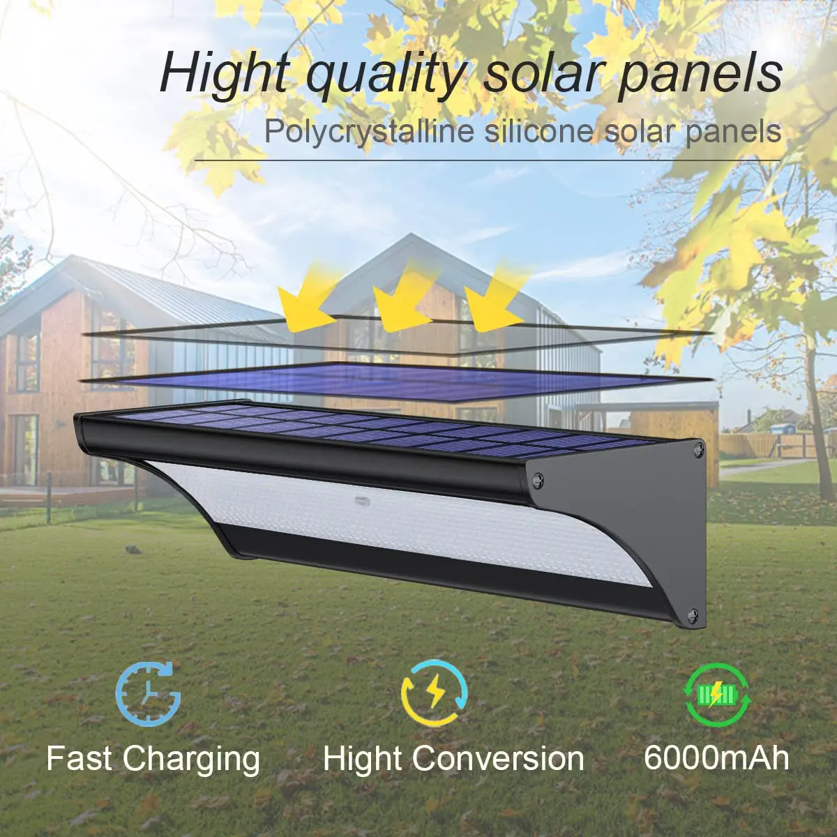 60/48Led Outdoor Solar Wandleu – Waterproof Junction Box Solar Bewertung und Preis