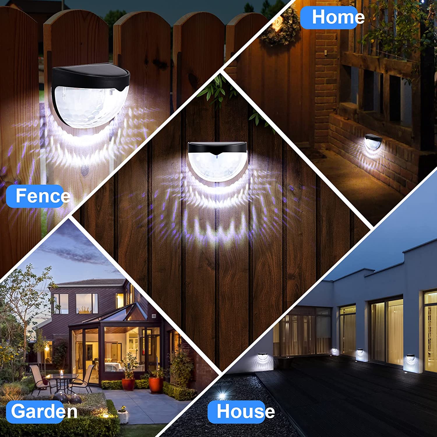 LED Solarleuchte Außenwandlamp – Waterproof Junction Box Solar Bewertung und Preis