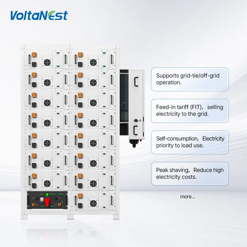 VoltaNest All-in-One 100 kWh 9 – Energy Storage Rack Bewertung und Preis