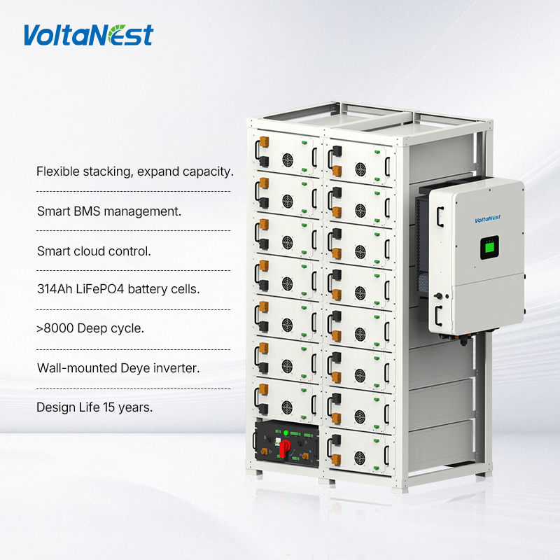 VoltaNest All-in-One 100 kWh 9 – Energy Storage Rack Bewertung und Preis