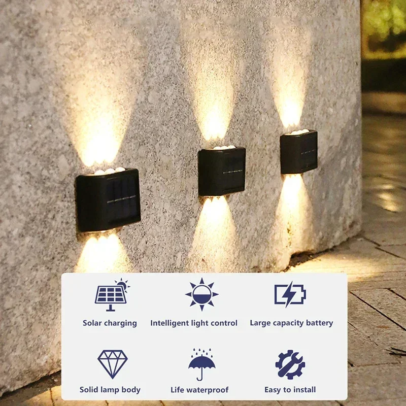 LED Solarleuchte für Außen, Wa – Waterproof Junction Box Solar Bewertung und Preis