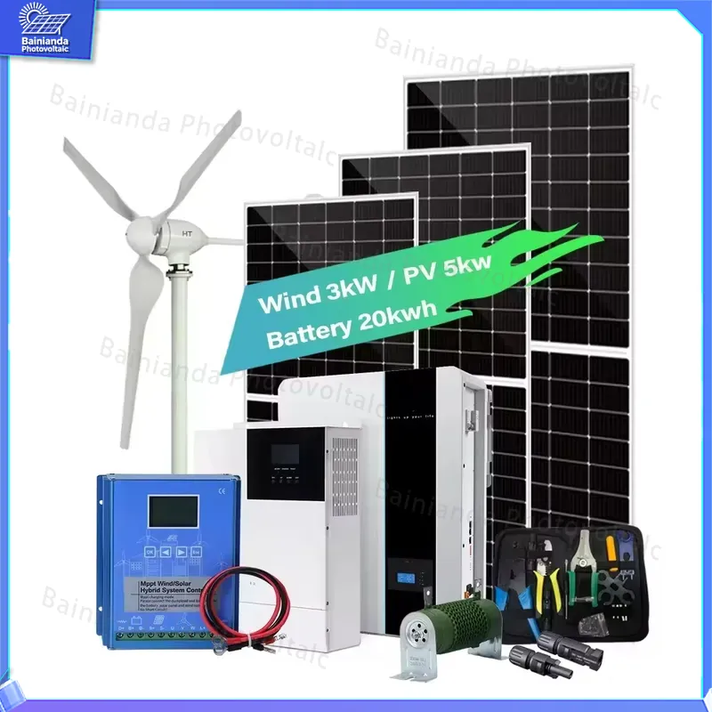 3KW Solar-Windturbinen-Generat – Renewable Energy Grid Bewertung und Preis