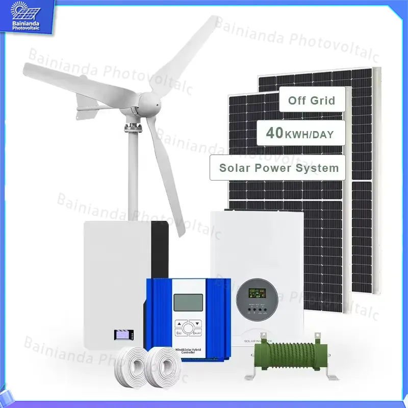 3KW Solar-Windturbinen-Generat – Renewable Energy Grid Bewertung und Preis