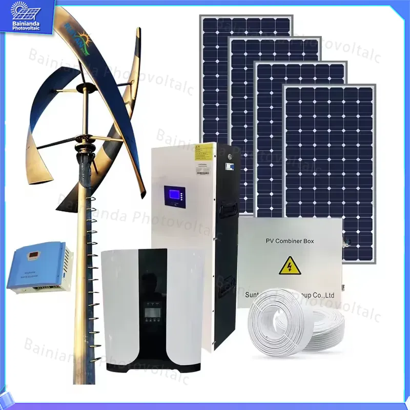 3KW Solar-Windturbinen-Generat – Renewable Energy Grid Bewertung und Preis