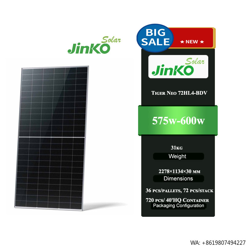 Jinko Tiger Neo 72HL4-BDV 575- – Jinko Solar Panel Tiger Neo Bewertung und Preis