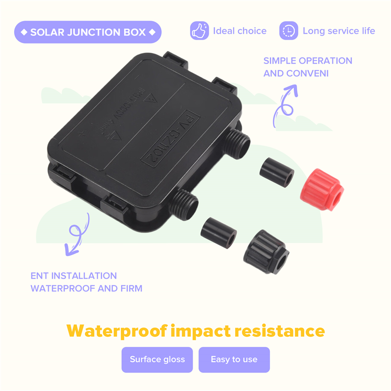 AT59 Photovoltaik-Anschlussdos – Waterproof Junction Box Solar Bewertung und Preis