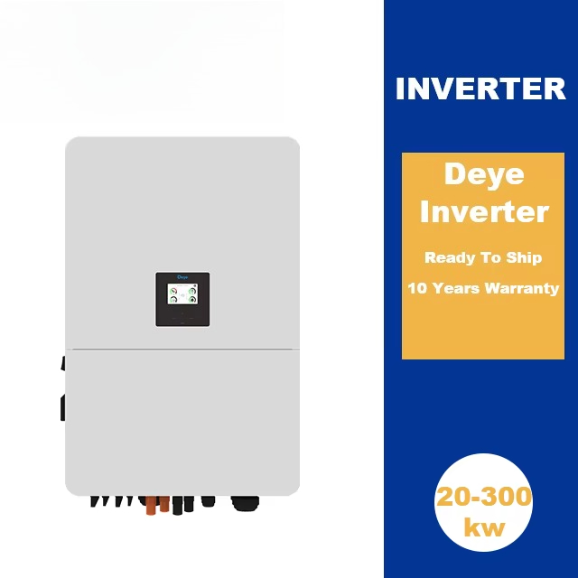 Deye 20kWh 30kWh 50kWh 80kW On – Off Grid Solar Kit Bewertung und Preis