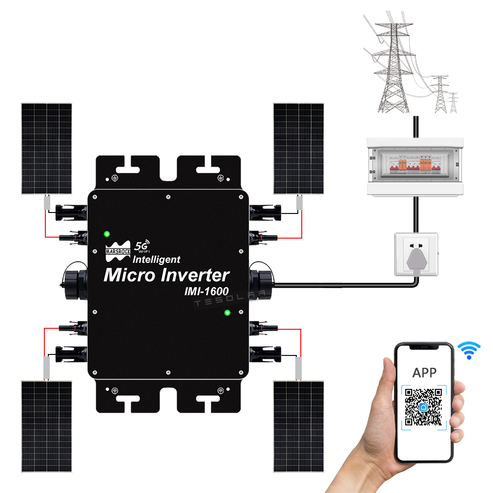 1600 W Micro-Solar-Wechselrich – Off Grid Solar Kit Bewertung und Preis