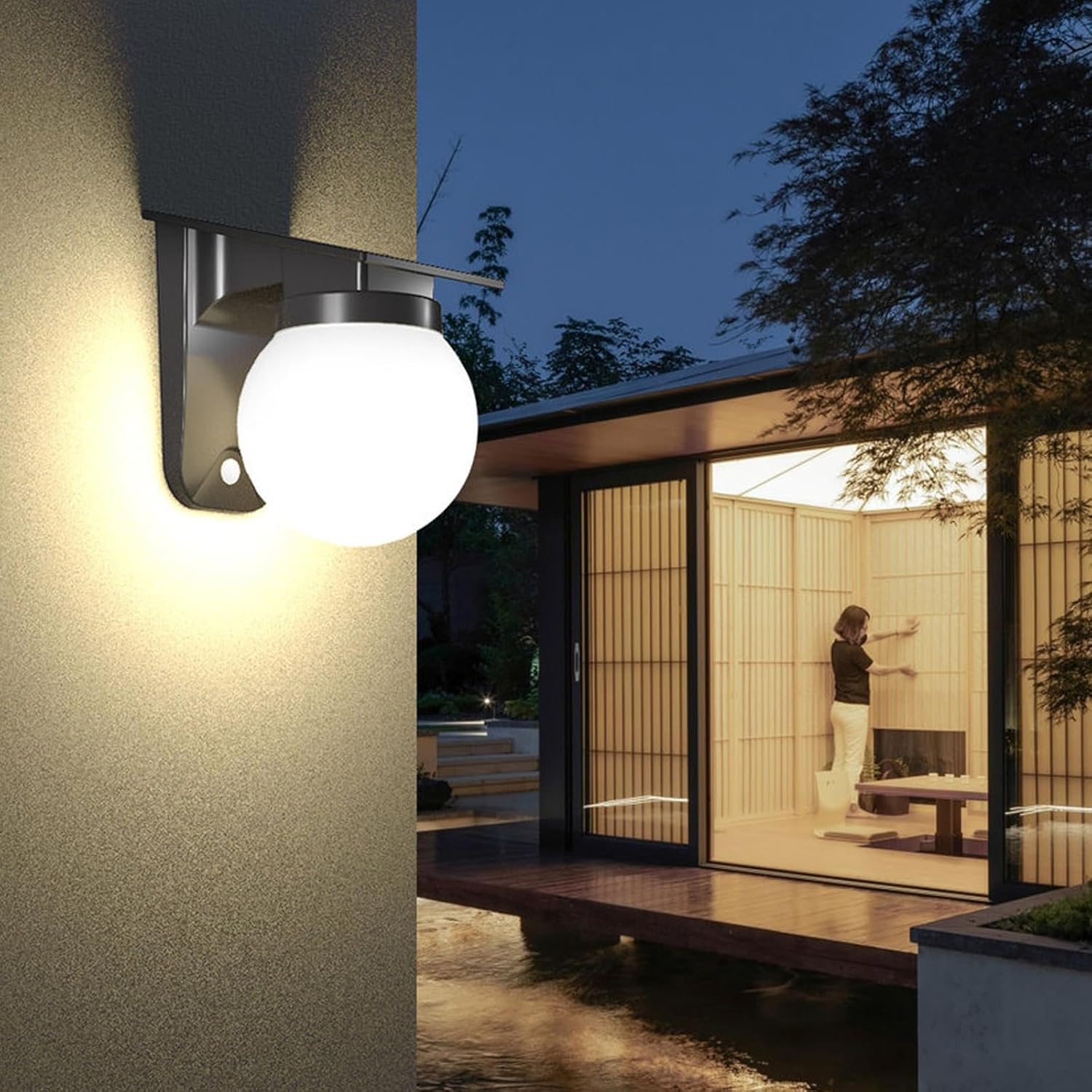 Solar-Kugel-Wandleuchten für d – Waterproof Junction Box Solar Bewertung und Preis