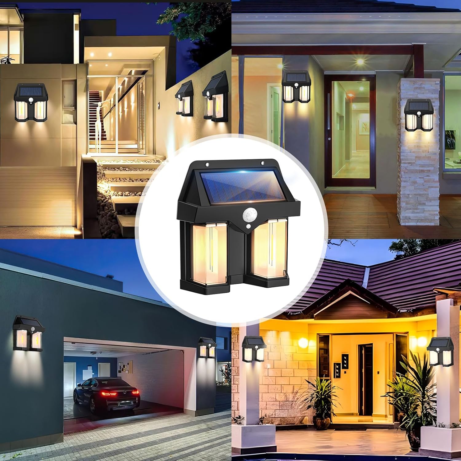 Solarbetriebene Wandleuchte im – Waterproof Junction Box Solar Bewertung und Preis
