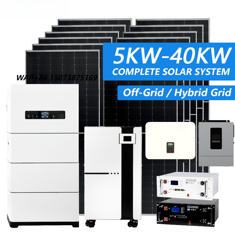 Komplettes 20kW Hybrid-Off-Gri – Solar Panel System 10Kw Bewertung und Preis