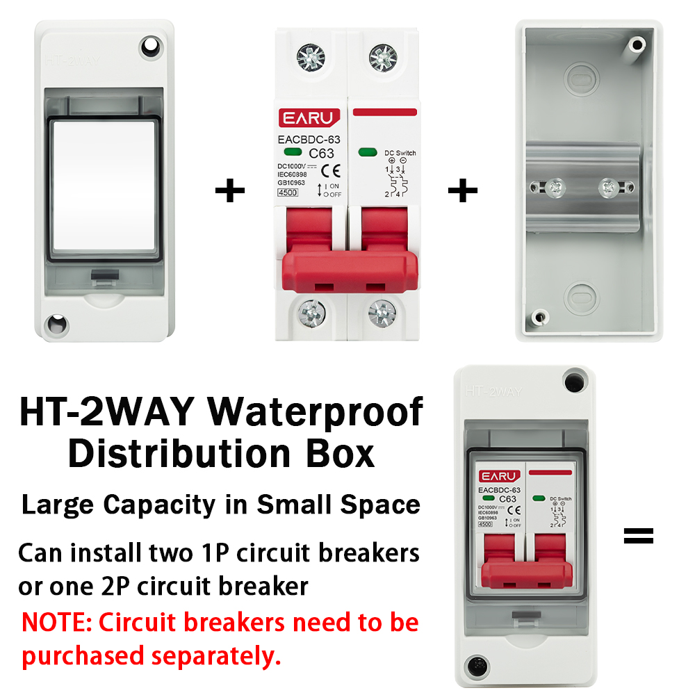 HT-2 IP65 Wasserdichter Vertei – Waterproof Junction Box Solar Bewertung und Preis